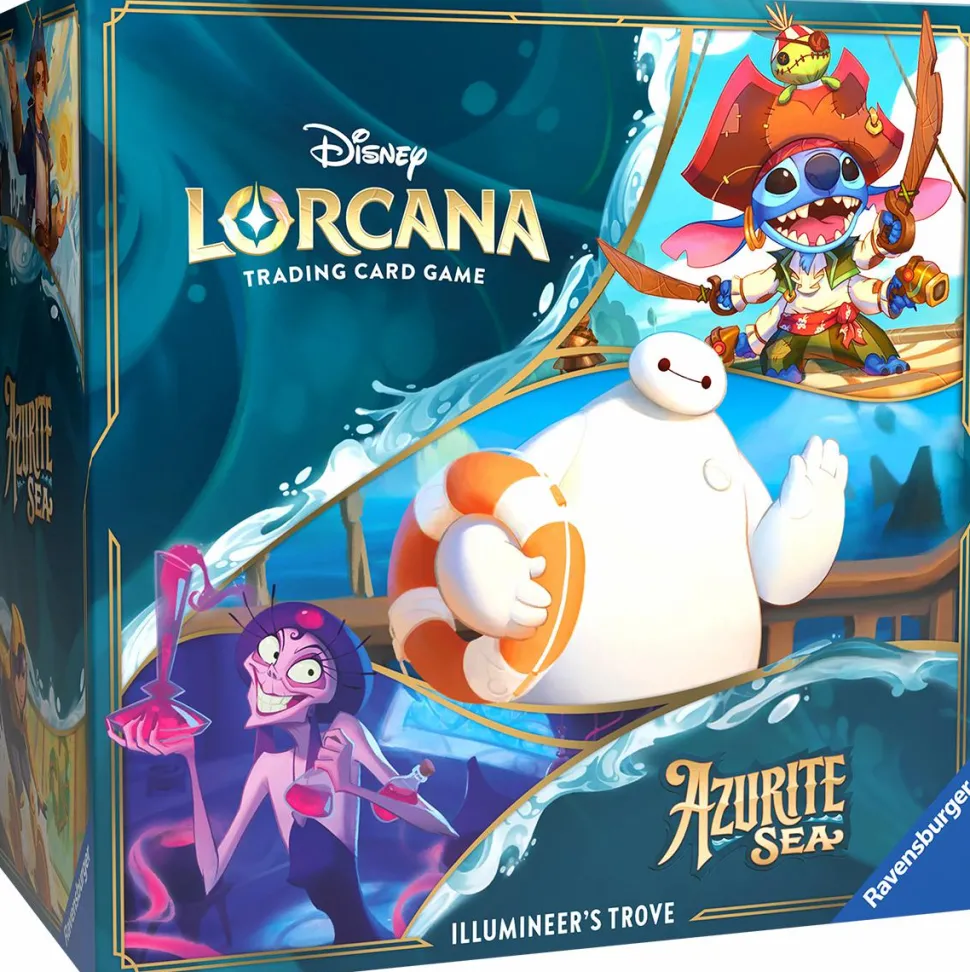 Disney Lorcana - Trading Card Game Set 6 Azurite Sea Illumineer's Trove