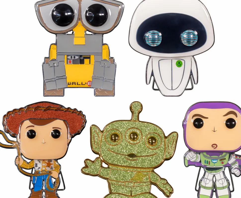 Disney Pixar - Series 01 4” Pop! Enamel Pin Assortment (Sealed Display of 12)