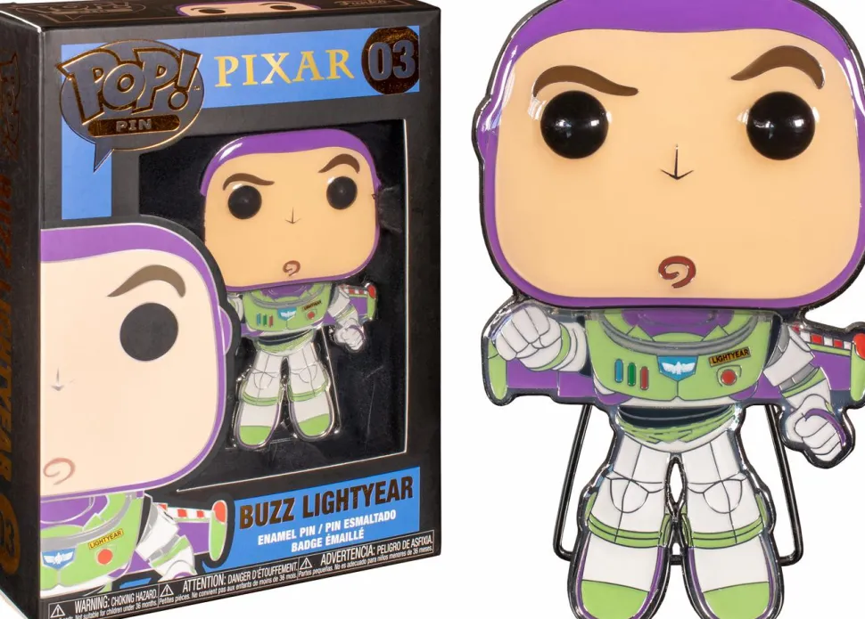 Disney Pixar - Series 01 4” Pop! Enamel Pin Assortment (Sealed Display of 12)