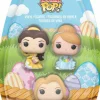 Disney Princess - Belle, Cinderella & Rapunzel (Easter) Pocket Pop! Vinyl Figure 3-Pack