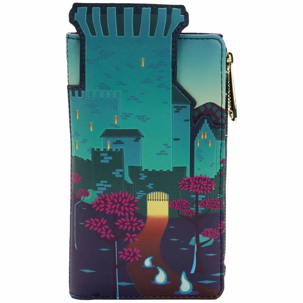 Disney Princess - Brave Castle 4” Faux Leather Flap Wallet