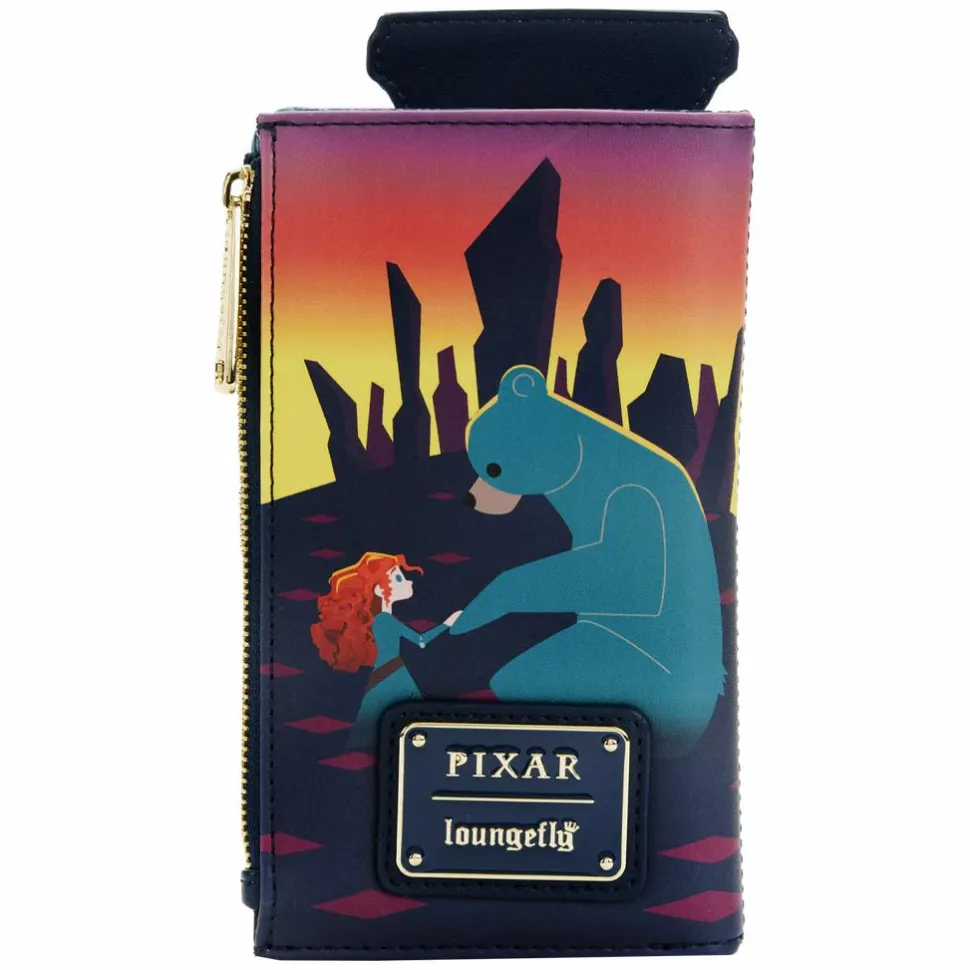 Disney Princess - Brave Castle 4” Faux Leather Flap Wallet