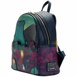 Disney Princess - Brave Castle Glow in the Dark 10” Faux Leather Mini Backpack
