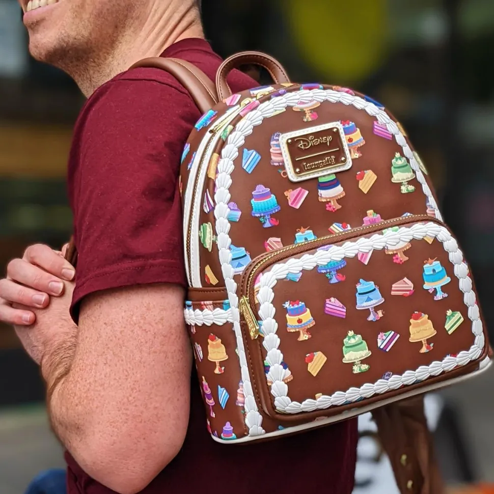 Disney Princess - Cakes 10” Faux Leather Mini Backpack