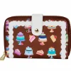 Disney Princess - Cakes 4” Faux Leather Zip-Around Wallet