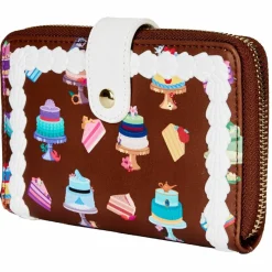 Disney Princess - Cakes 4” Faux Leather Zip-Around Wallet