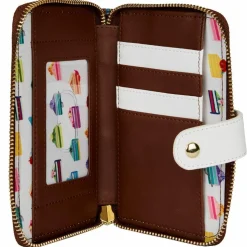 Disney Princess - Cakes 4” Faux Leather Zip-Around Wallet