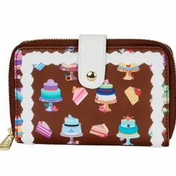 Disney Princess - Cakes 4” Faux Leather Zip-Around Wallet