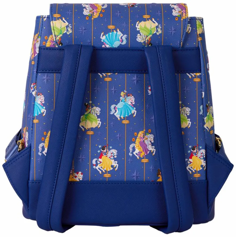 Disney Princess - Carousel 10" Faux Leather Mini Backpack