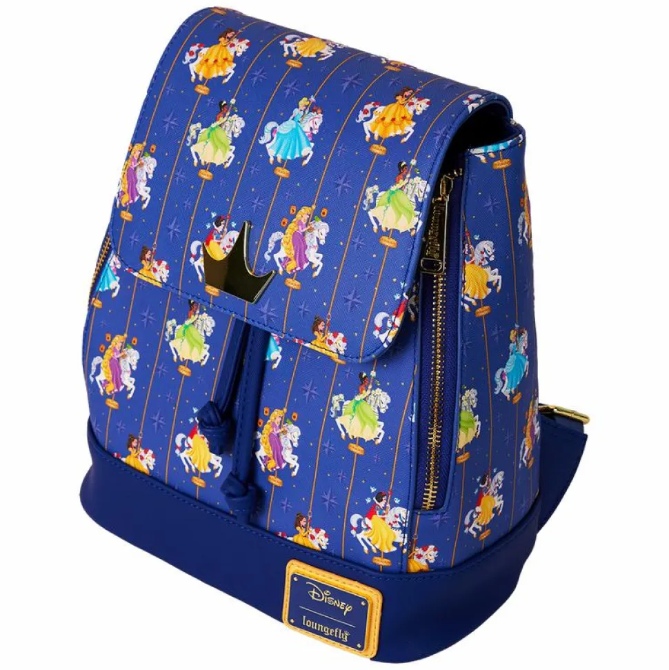 Disney Princess - Carousel 10" Faux Leather Mini Backpack