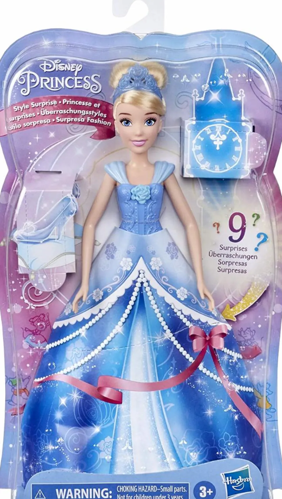 Disney Princess - Cinderella 12” Surprise Doll with Accessories