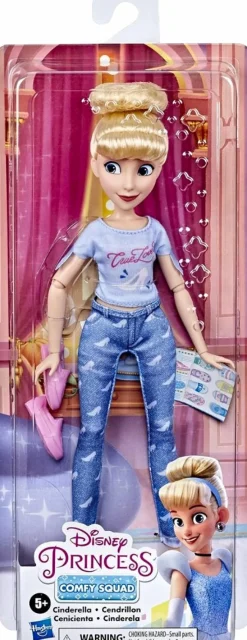 Disney Princess - Cinderella Comfy Squad 7.5” Doll
