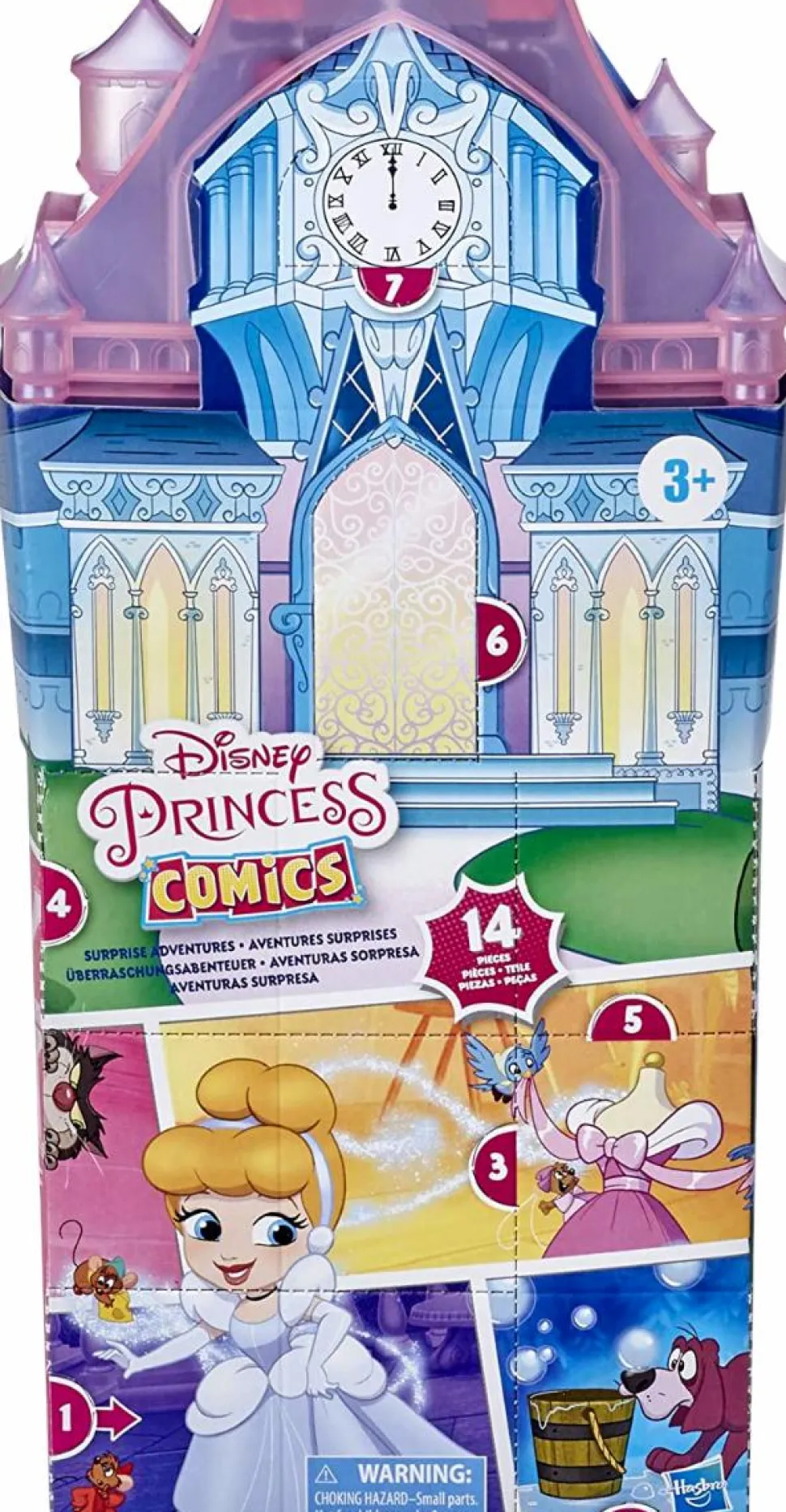 Disney Princess - Cinderella Comic Surprise 2” Doll Playset