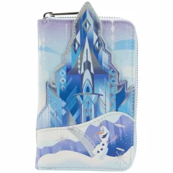 Disney Princess - Frozen Castle 4” Faux Leather Zip-Around Wallet