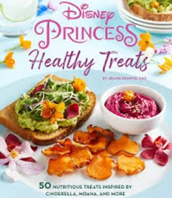 Disney Princess - Healthy Treats Cookbook Hardcover Book