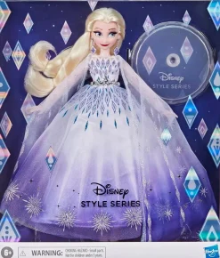 Disney Princess - Holiday Elsa Disney Style Series 12” Fashion Doll