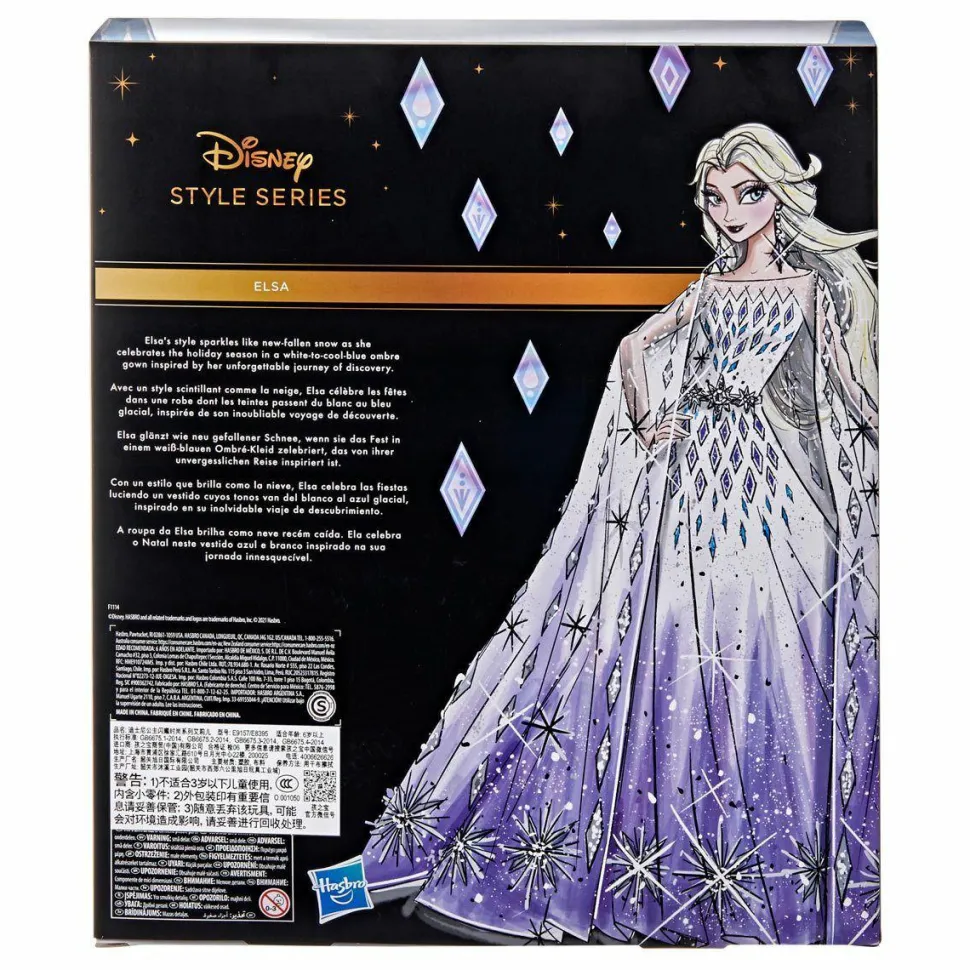 Disney Princess - Holiday Elsa Disney Style Series 12” Fashion Doll
