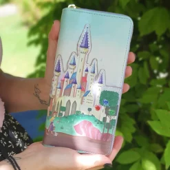 Disney Princess - Sleeping Beauty Castle 4” Faux Leather Zip-Around Wallet