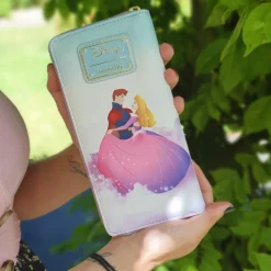 Disney Princess - Sleeping Beauty Castle 4” Faux Leather Zip-Around Wallet
