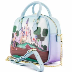 Disney Princess - Sleeping Beauty Castle 9” Faux Leather Crossbody Bag
