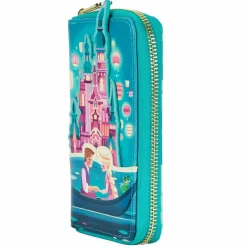 Disney Princess - Tangled Castle 6” Faux Leather Zip-Around Wallet