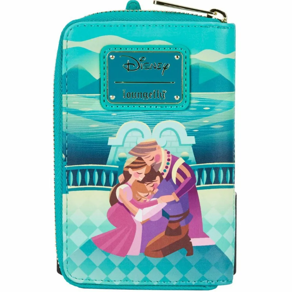 Disney Princess - Tangled Castle 6” Faux Leather Zip-Around Wallet