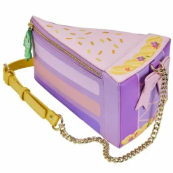 Disney Princess - Tangled Cake 5” Faux Leather Crossbody Bag