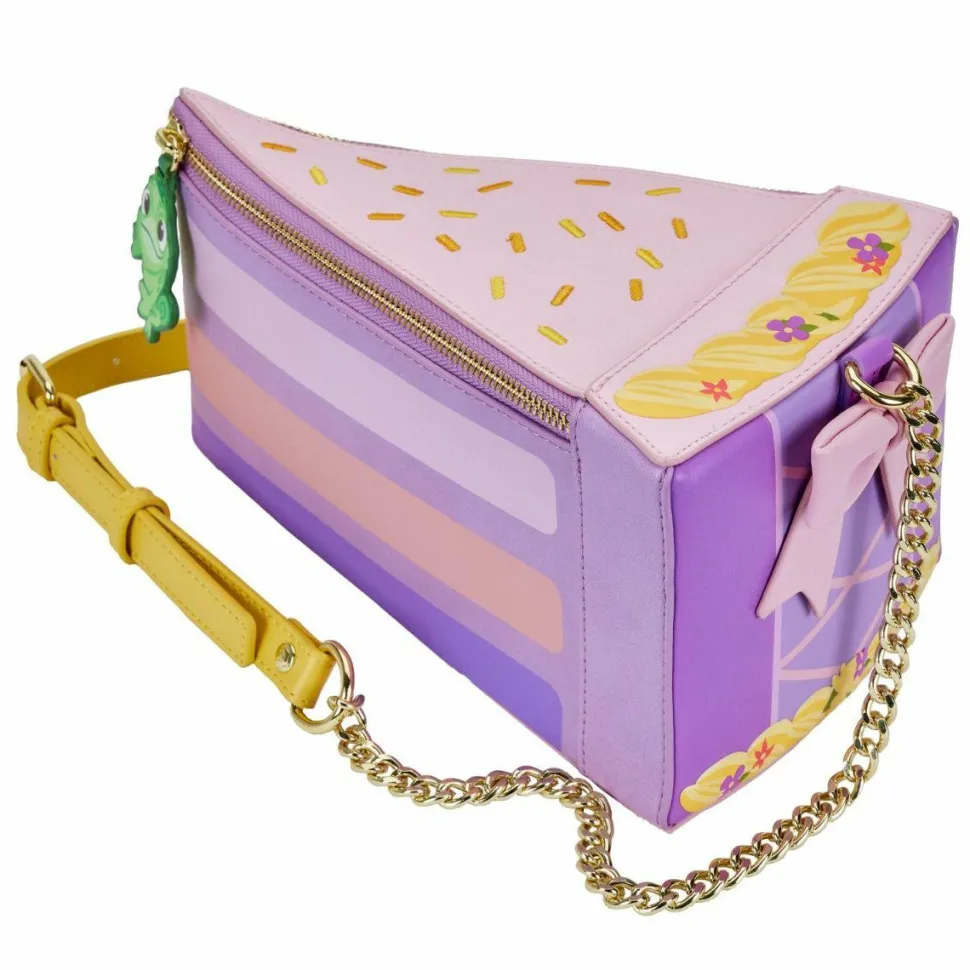 Disney Princess - Tangled Cake 5” Faux Leather Crossbody Bag