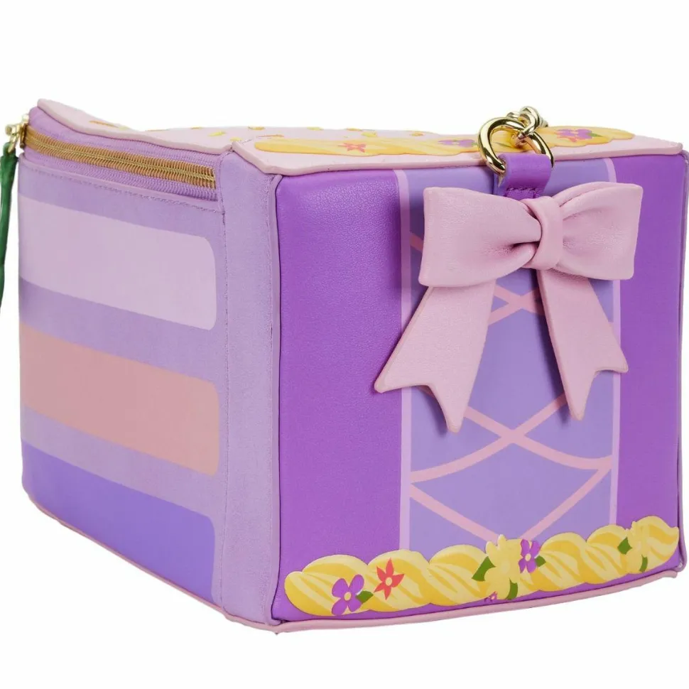 Disney Princess - Tangled Cake 5” Faux Leather Crossbody Bag