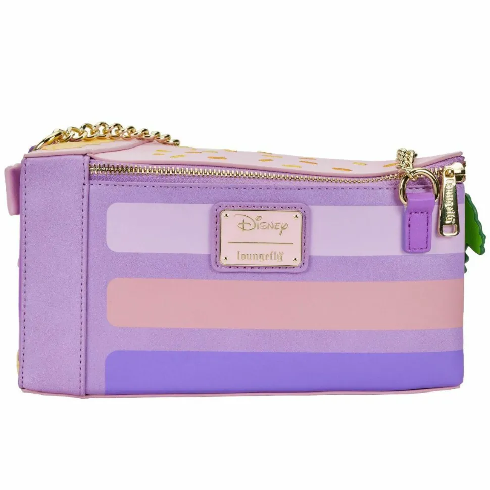 Disney Princess - Tangled Cake 5” Faux Leather Crossbody Bag