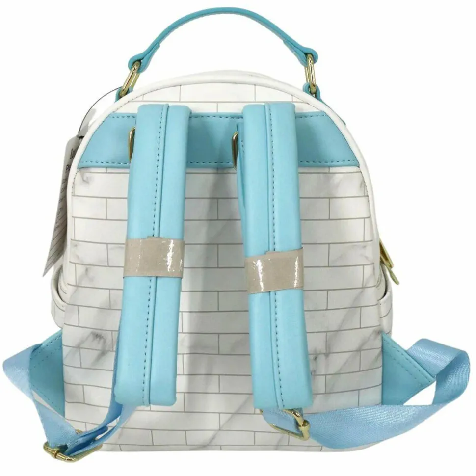 Disney Princess - Tiana, Ariel & Belle Castle 12” Faux Leather Mini Backpack