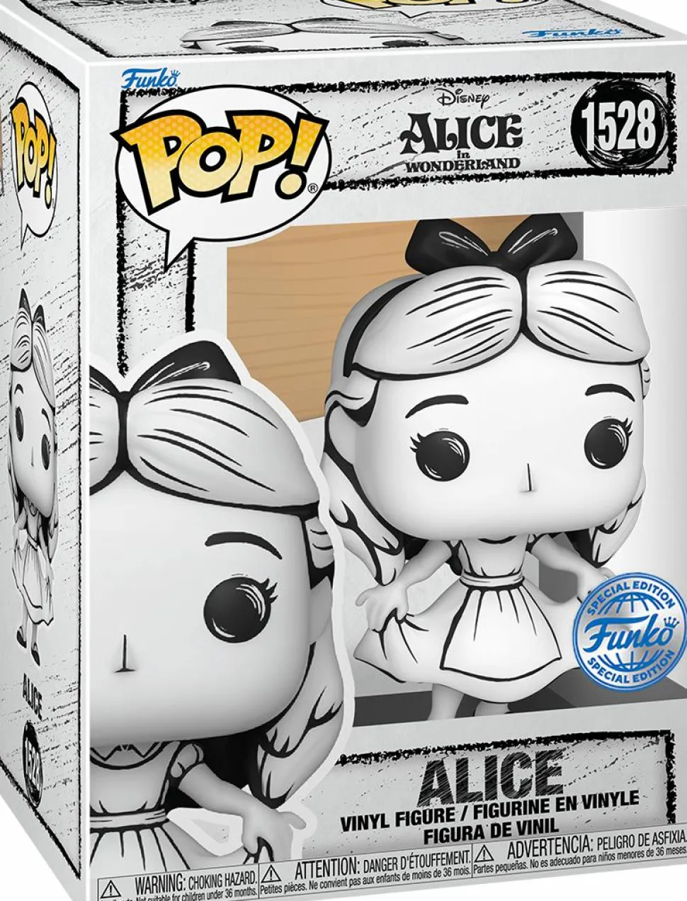 Disney: Sketched - Alice in Wonderland Pop! Vinyl Figure (Popcultcha Exclusive)