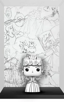 Disney: Sketched - Cinderella Pop! Covers Vinyl Figure