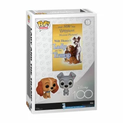 Disney 100th - Lady and the Tramp Pop! Movie Cover Vinyl Figure