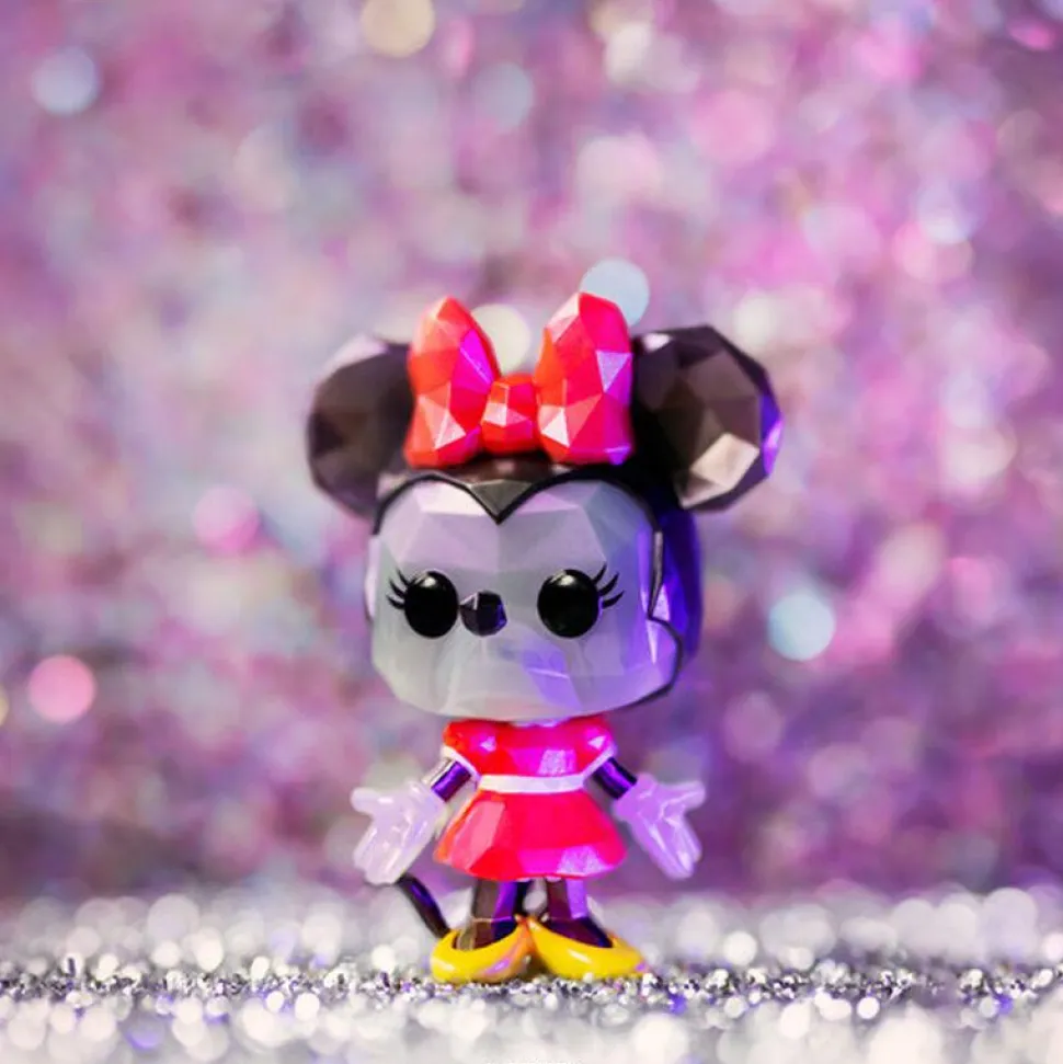 Disney 100th - Minnie Mouse (Facet) Pop! Vinyl Figure (Popcultcha Exclusive)