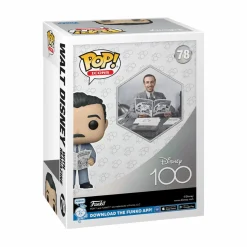 Disney 100th - Walt Disney with Magazine Pop! Vinyl Figure