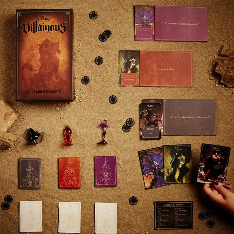 Disney Villainous - Evil Comes Prepared Board Game Expansion