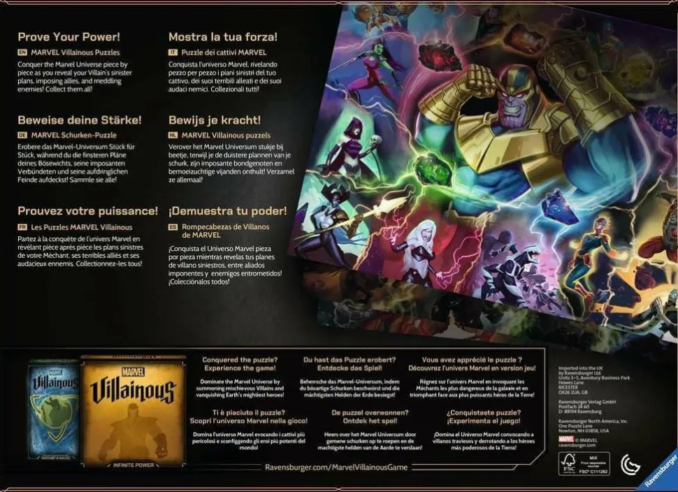 Disney Villainous - Hela 1000 Piece Jigsaw Puzzle