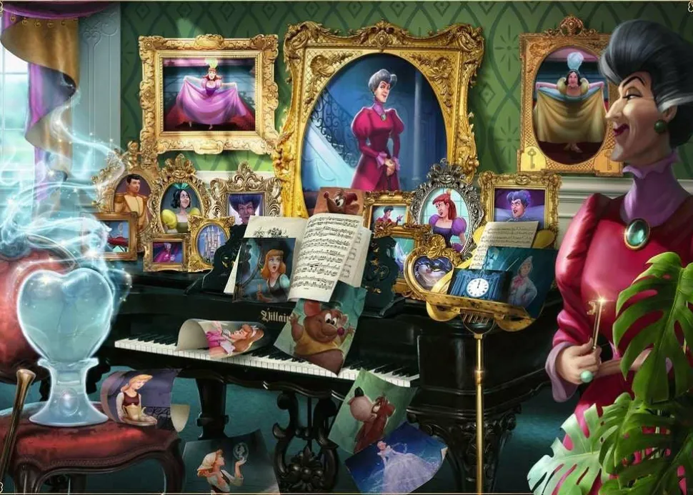 Disney Villainous - Lady Tremaine 1000 Piece Jigsaw Puzzle