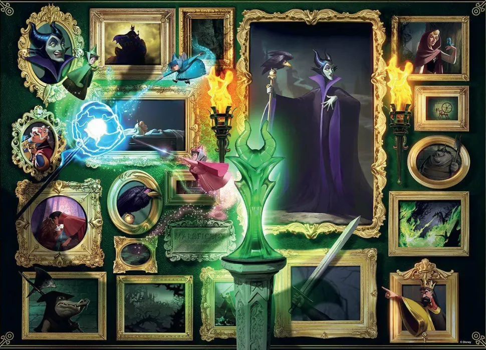 Disney Villainous - Maleficent 1000 Piece Jigsaw Puzzle