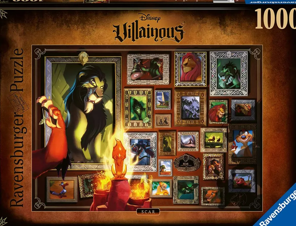 Disney Villainous - Scar 1000 Piece Jigsaw Puzzle