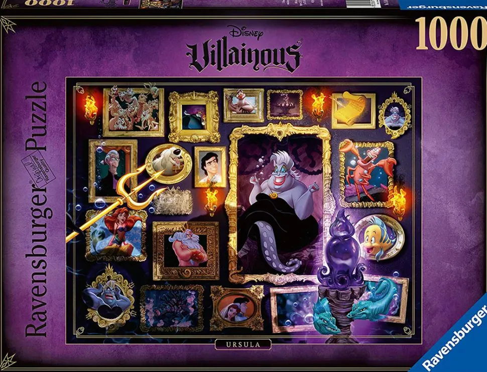 Disney Villainous - Ursula 1000 Piece Jigsaw Puzzle
