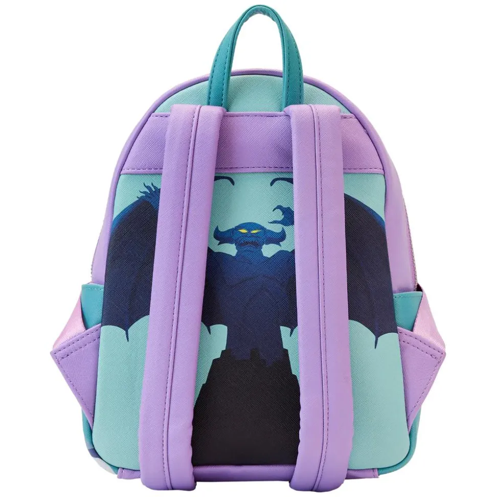 Disney Villains - Color Block 10” Faux Leather Mini Backpack