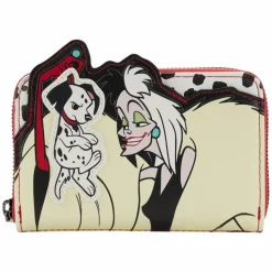Disney Villains - Cruella De Vil Scene 4” Faux Leather Zip-Around Wallet