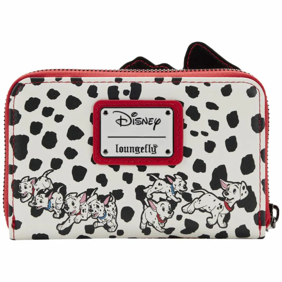 Disney Villains - Cruella De Vil Scene 4” Faux Leather Zip-Around Wallet