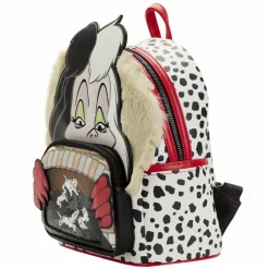 Disney Villains - Cruella De Vil Scene 10” Faux Leather Mini Backpack