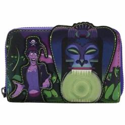 Disney Villains - Dr Facilier Glow in the Dark 4” Faux Leather Zip-Around Wallet