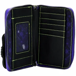 Disney Villains - Dr Facilier Glow in the Dark 4” Faux Leather Zip-Around Wallet
