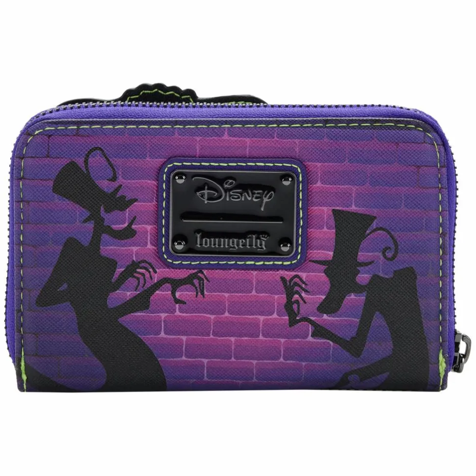 Disney Villains - Dr Facilier Glow in the Dark 4” Faux Leather Zip-Around Wallet