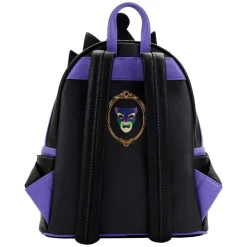 Disney Villains - Evil Queen Scene Lenticular Apple 10” Faux Leather Mini Backpack